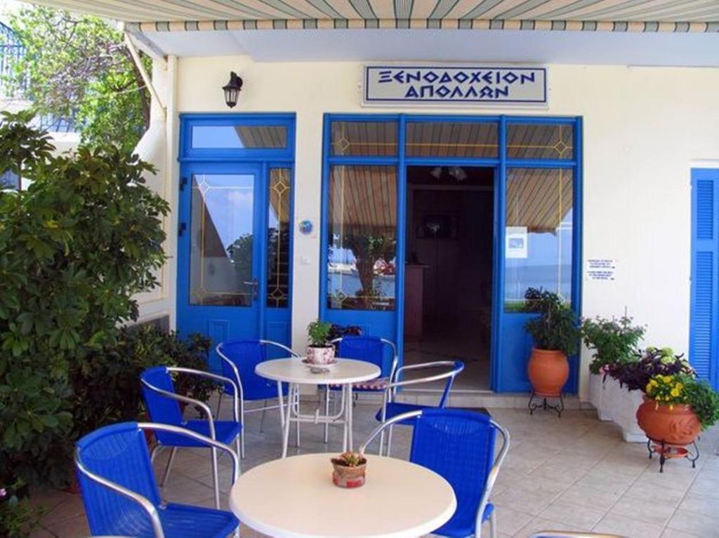 Apollon Hotel Тирос Экстерьер фото